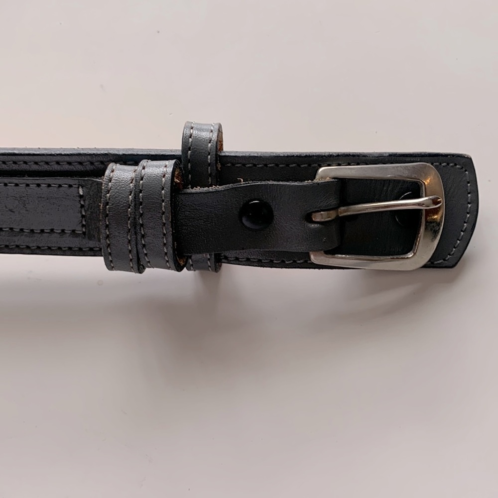 Men’s gray belt 36”/1 1/4” wide